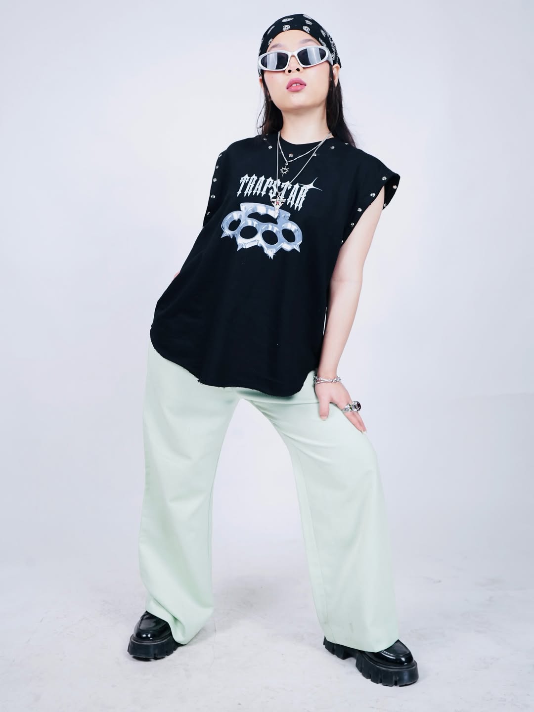 HULKA TRAPSTAR Vest Tee – Black