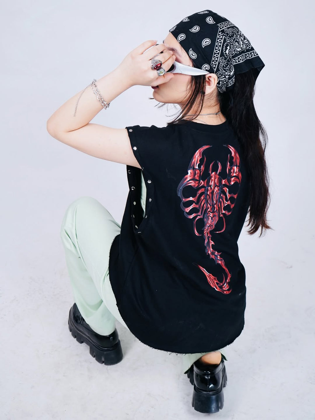 HULKA TRAPSTAR Vest Tee – Black