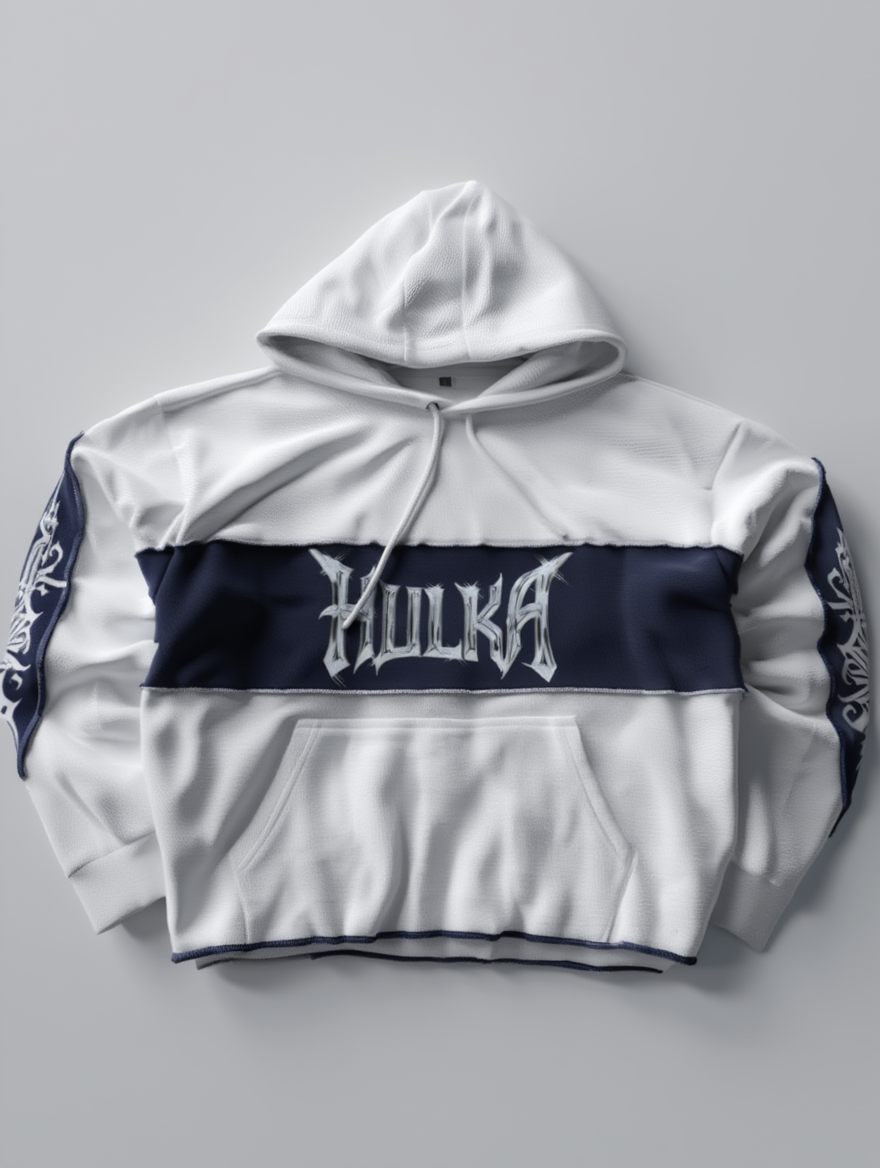 White sword Hoodie ￼