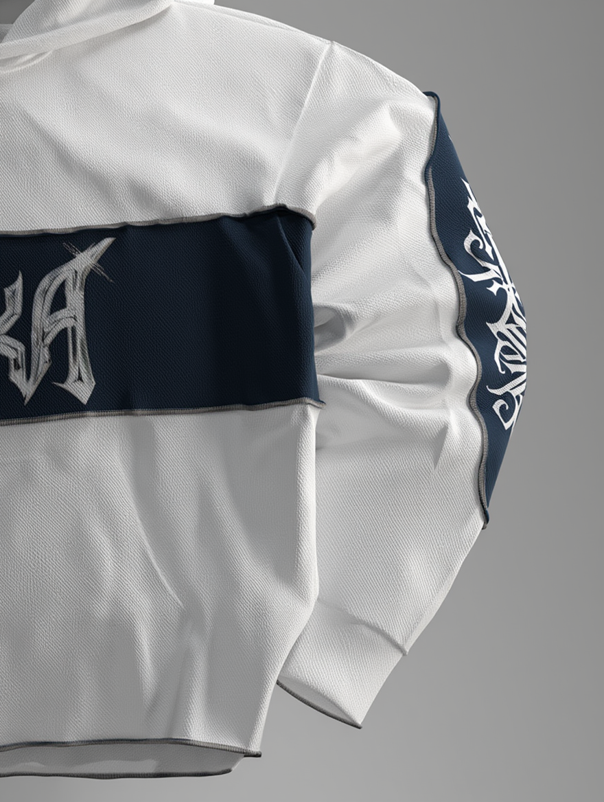 White sword Hoodie ￼