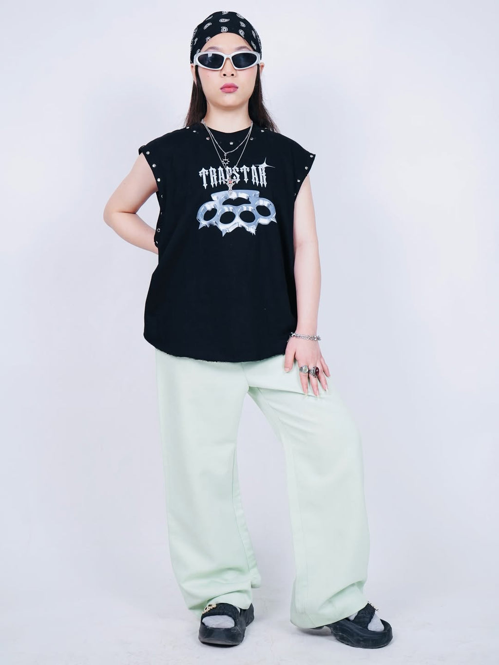 HULKA TRAPSTAR Vest Tee – Black